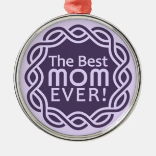 De Metal MELHOR ornamento MOM