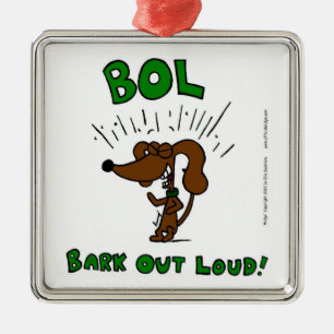 De Metal Midge "BOL: LATIDO OUT LOUD" Ornamento
