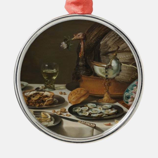 De Metal O ornamento "Ainda com a Torta Turca" (Frente)