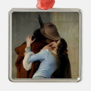 De Metal O ornamento Beijo/Il Bacio