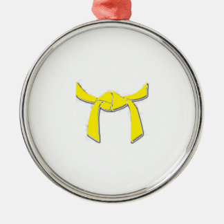 De Metal Ornamento amarelo da correia
