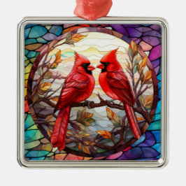 De Metal Ornamento Cardinal