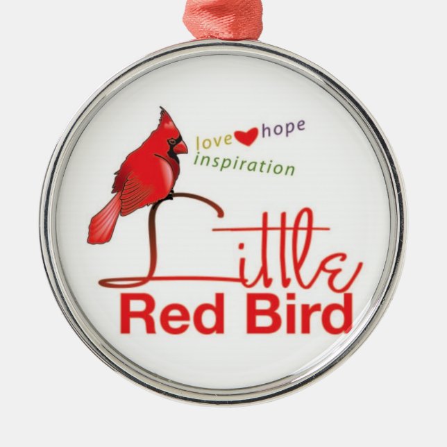 De Metal Ornamento cardinal (Frente)