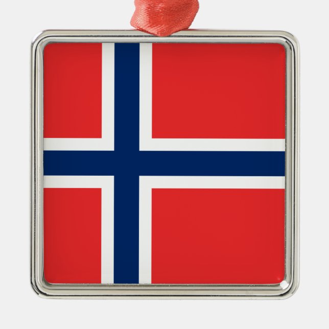 De Metal Ornamento cerâmico (Noruega) (Frente)