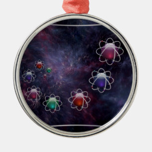 De Metal Ornamento Circular