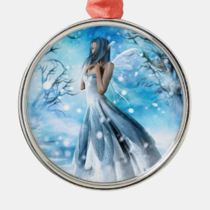 De Metal Ornamento da fada da neve