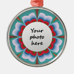 De Metal Ornamento da Flor Funky