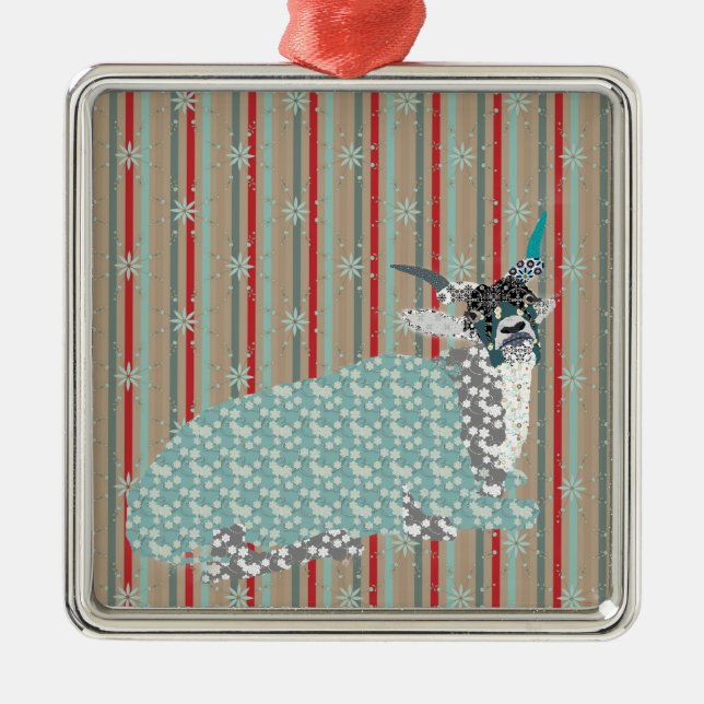 De Metal Ornamento do Addax (Frente)