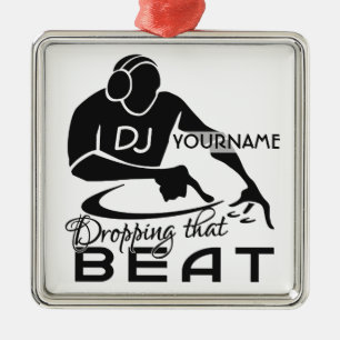 De Metal Ornamento do costume do DJ