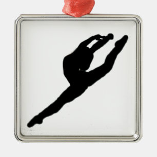 De Metal Ornamento do dançarino da bailarina