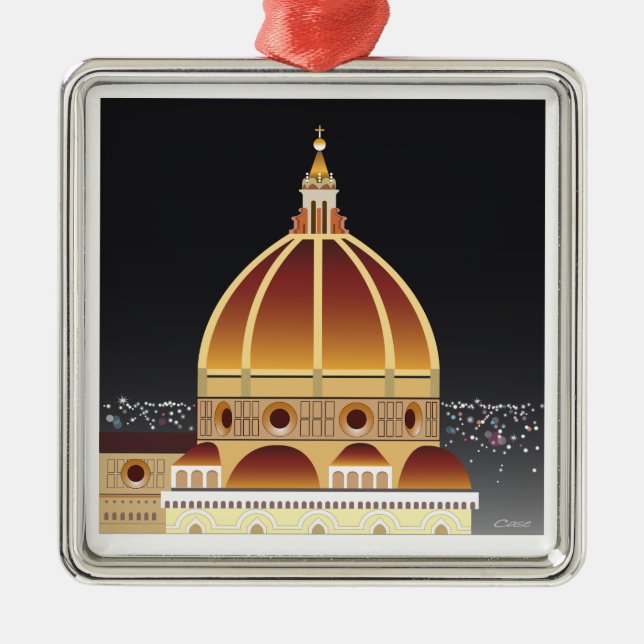 De Metal Ornamento do domo (Frente)