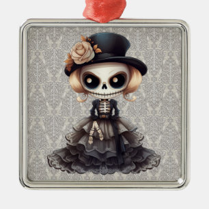 De Metal Ornamento do Esqueleto Steampunk