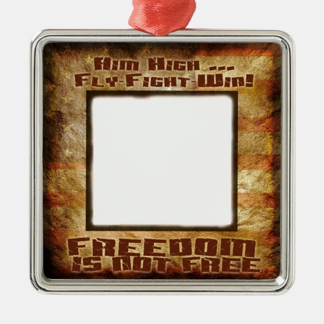 De Metal Ornamento feito sob encomenda da força aérea (Frente)