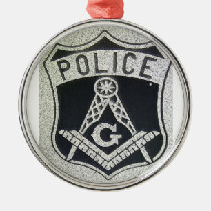 De Metal Ornamento maçónico da polícia