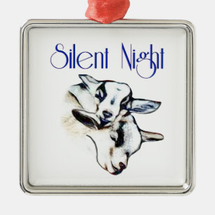 De Metal Ornamento Noturno Silencioso