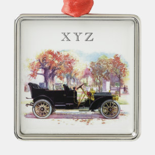 De Metal ornamento personalizado do carro vintage