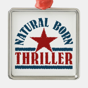 De Metal ornamento personalizado Thriller do Nascer Natural