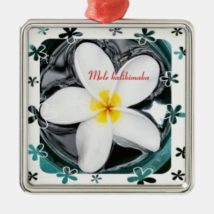 De Metal Ornamento Plumeria