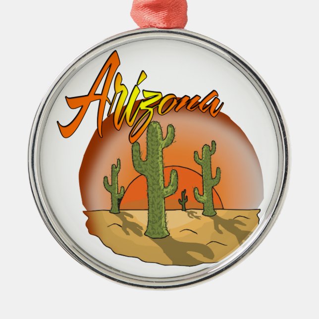 De Metal Ornamento por Sunset arizona (Frente)