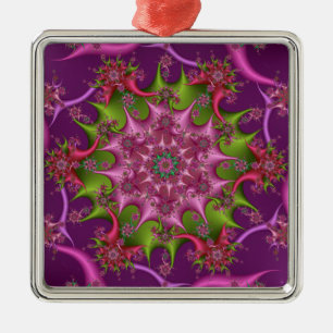De Metal Ornamento quadrado superior #2 do caleidoscópio