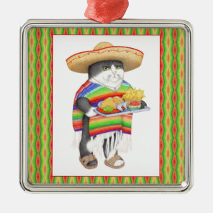 De Metal Ornamento Quadrado WENDELITO Premium