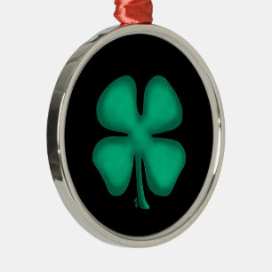 De Metal Ornamento redondo premium Black Irish
