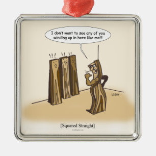 De Metal Ornamento reto esquadrado (quadrado)