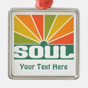 De Metal ornamento SOUL, personalizar