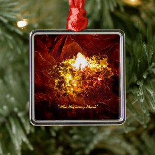 De Metal Ornamento "The Burning Bush"