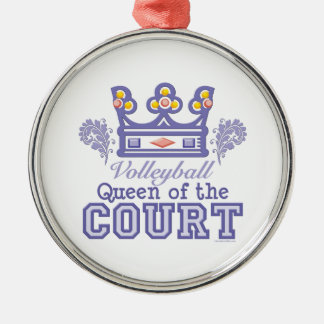 De Metal Rainha do ornamento do voleibol da corte