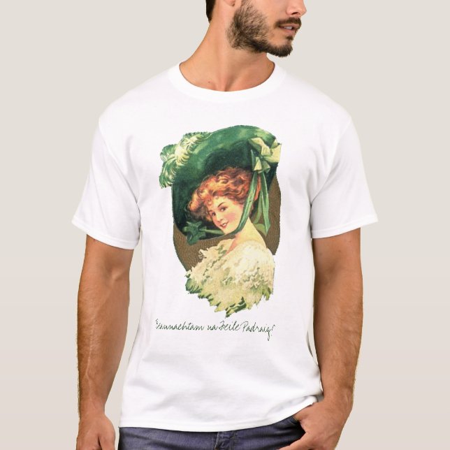 De "na Feile Padraig Beannachtam!" T-shirt (Frente)