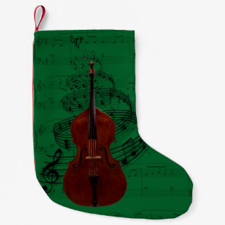 De Natal Pequena Meia da música do contrabaixo