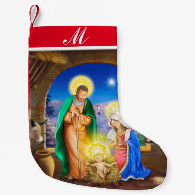 De Natal Pequena Meia do feriado da natividade (Frente)