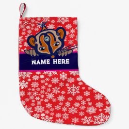 De Natal Pequena Meia personalizável