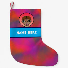 De Natal Pequena Meia personalizável