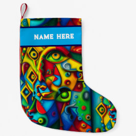 De Natal Pequena Meia personalizável