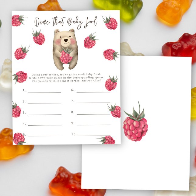 Dê nome à comida de bebê - jogo de chá de bebê de  (Criador carregado)