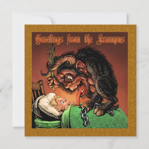 De Notas Cartão do Krampus
