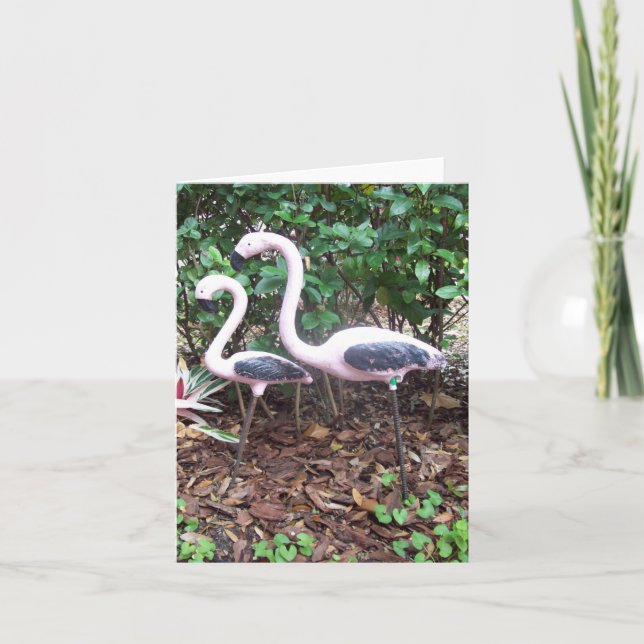 De Notas Cartão Flamingo Photo Foled Note (Frente)