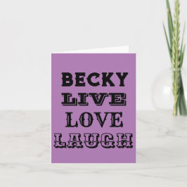 DE NOTAS CARTÃO MODERNA DO NOME DO AMOR VIVO