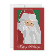 Cartão Simples do Papai Noel