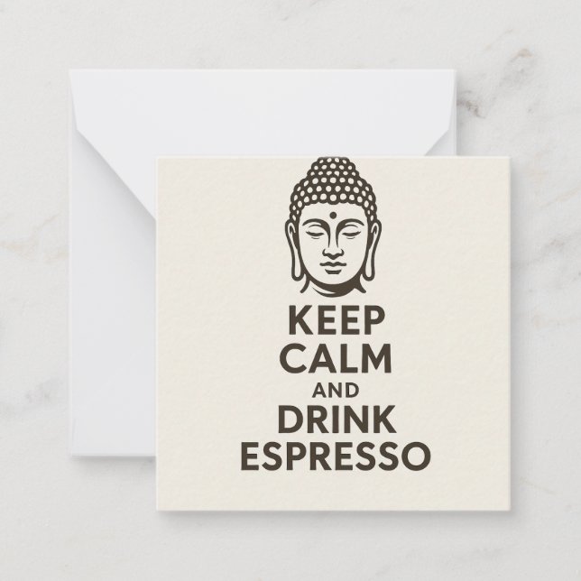 De Notas Manter Cartão Calmo (Frente)