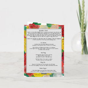 De Notas Nossa Senhora Fatima - Rezei por seu cartão