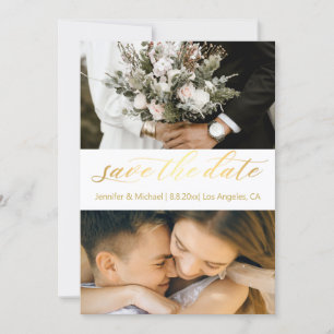 De Notas script Trendy gold 2fotos salvam o cartão