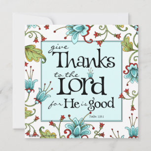 Dê Obrigados - Convite ou Cartão Simples