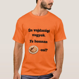 De onde você VEM? camiseta masculina de manga curt