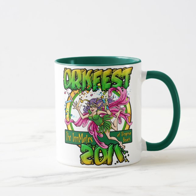 De OrkFest caneca 2011 de café (Direita)