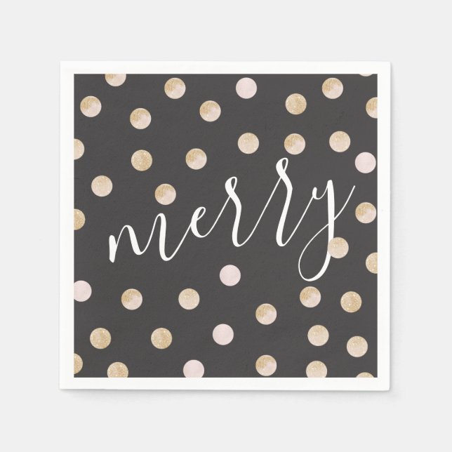 De Papel Aquarela & Dourado | Guardanapo (Frente)