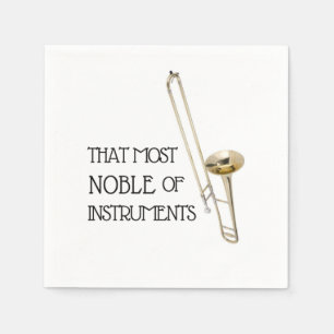 De Papel Esse o mais nobre dos instrumentos - guardanapo do