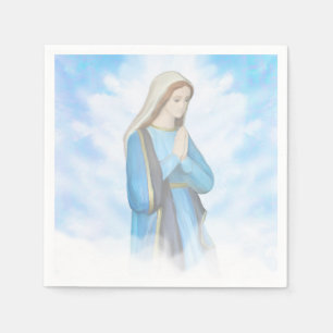 De Papel Guardanapo abençoado da Virgem Maria